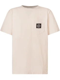 T-shirt with Applied Logo