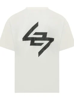 T-shirt with central graphic logo
