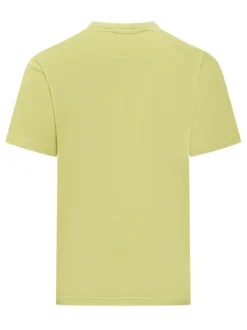 T-shirt with Crew Neck and Applied Logo