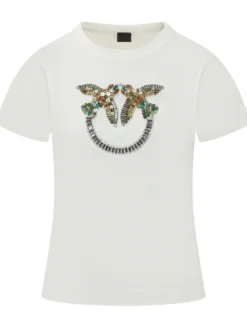 T-shirt with Decorative Embroidery