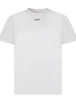 T-Shirt with Diag Watercolor Print
