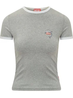 T-shirt with Dolphin Print