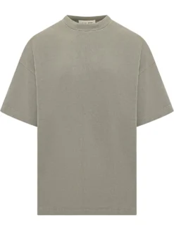 T-shirt with Embroidered Front Logo