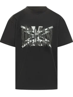 T-shirt with Front Graphic Print