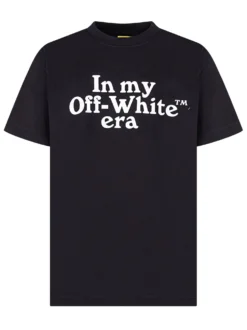 T-shirt with Front Graphic Print and Crew Neck