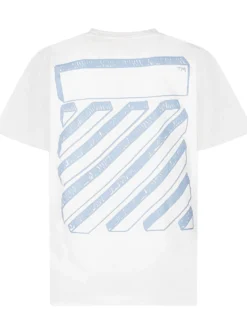 T-shirt with Front Logo and Crew Neck