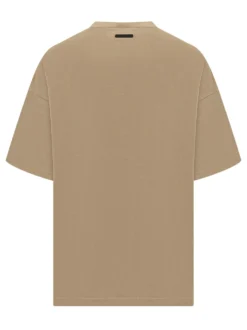 T-shirt with Front Print and Crew Neck