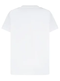 T-shirt with Front Print and Crew Neck
