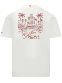 T-shirt with Lettering Print