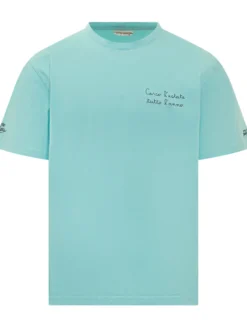 T-shirt with Lettering Print