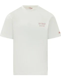 T-shirt with Lettering Print