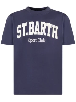 T-shirt with Printed Logo
