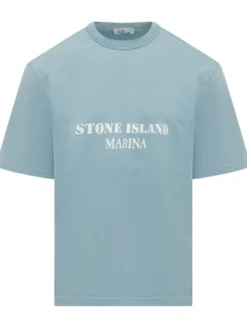 T-shirt with Text Print