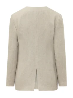 V Neck Blazer with Pockets