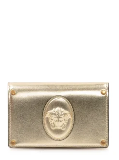 Wallet with Embossed Medallion