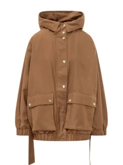 Waxed Cotton Hooded Parka