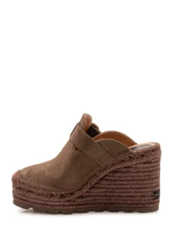 Wedge Clogs with Buckle