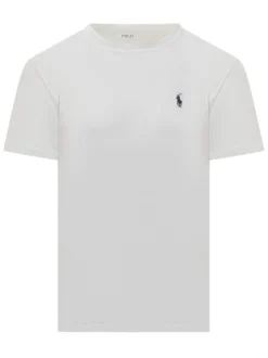 White Cotton T-Shirt Polo Ralph Lauren