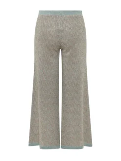 Wide Leg Cropped Trousers