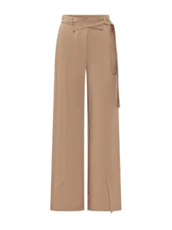 Wide Leg Pants with Belt