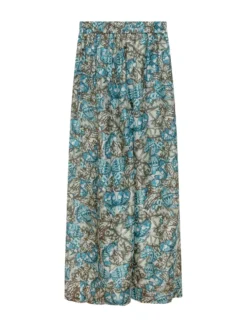 Wide Leg Pants with Butterfly Print