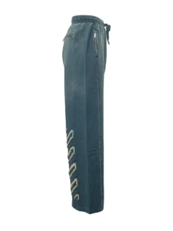 Wide Leg Pants with Drawstring