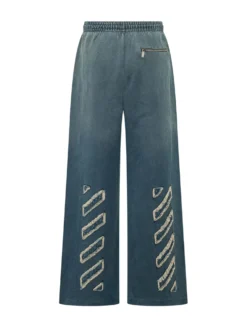 Wide Leg Pants with Drawstring