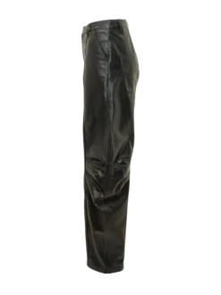 Wide Leg Pants with Gathered Details