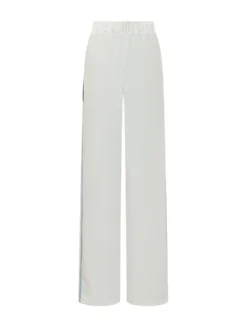 Wide leg sporty pants