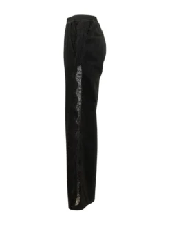 Wide Leg Trousers with Elastic Waist