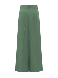 Wide Leg Trousers with Pleats