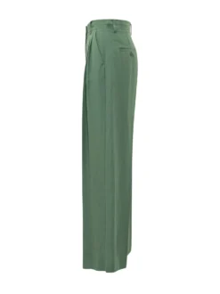 Wide Leg Trousers with Pleats