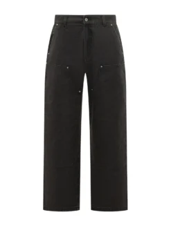 Worker Pants with Patch Pockets