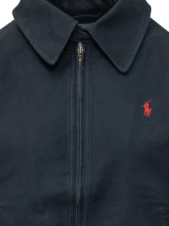 Woven Bomber Jacket with Zip