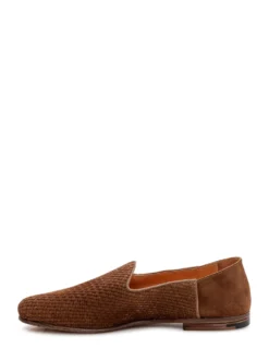 Woven Leather Loafers