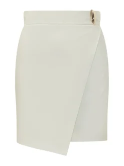 Wrap mini skirt