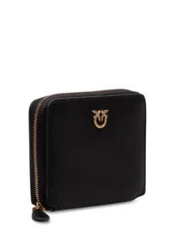Zip Around Wallet with Front Logo