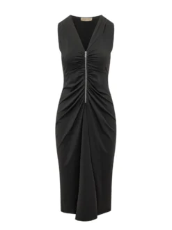 Zip Midi Dress