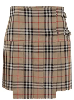 Zoe Check Mini Skirt