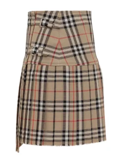Zoe Check Mini Skirt